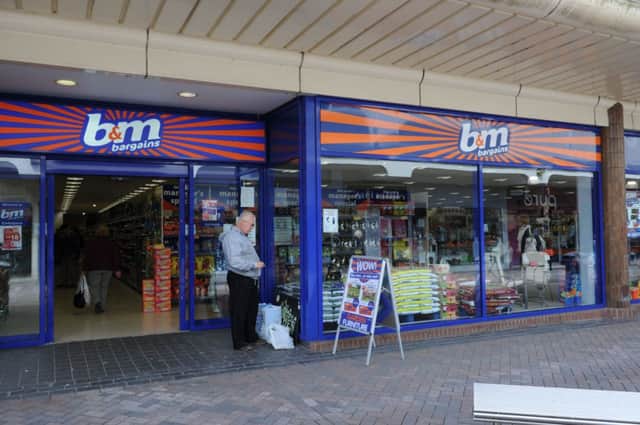 B&M is seen as a modern-day Woolworths. Picture: Alan Watson