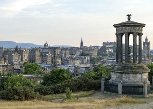 The Edinburgh skyline as seen from Calton Hill. Picture: Stephen Ball/TSPL
