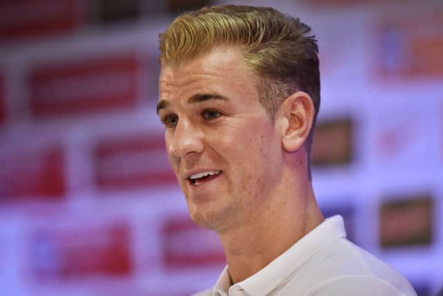 Joe Hart doesnt regret his penalty shoot-out antics against Italy at Euro 2012. Picture: Getty