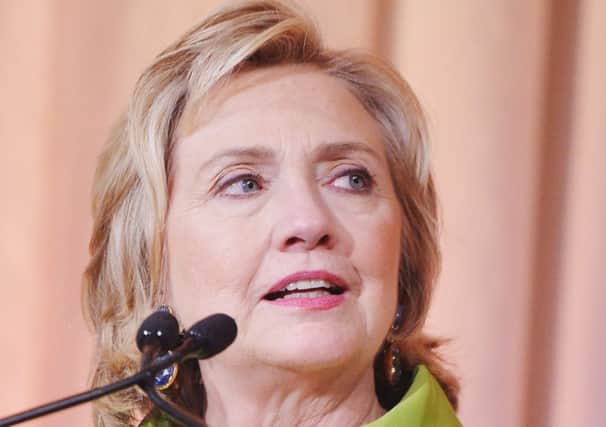 Former US Secretary of State Hillary Clinton. Picture: Getty