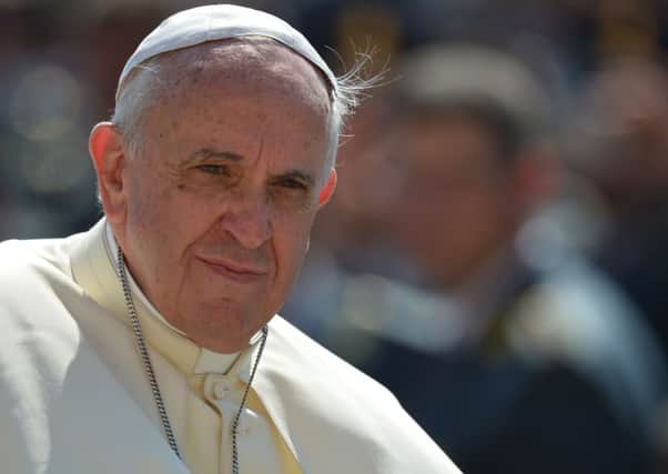 Pope Francis said he was 'worried' by division. Picture: Getty