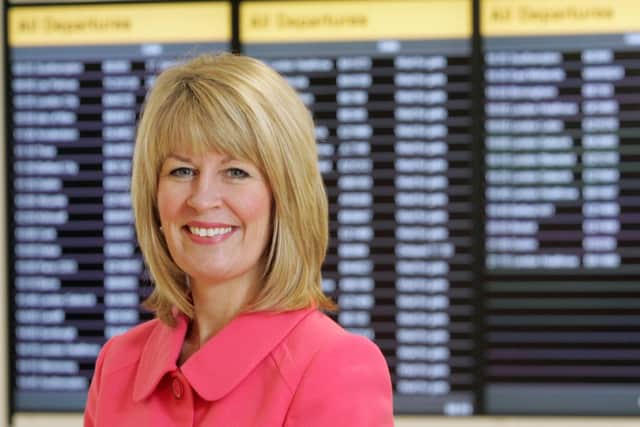 Amanda McMillan, managing director of Glasgow Airport since 2008. Picture: Contributed