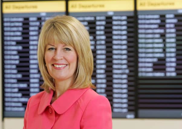 Amanda McMillan, managing director of Glasgow Airport since 2008. Picture: Contributed