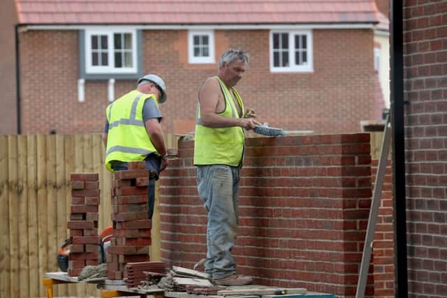 George Osbornes Mansion House speech on plans for mortgage curbs sent housebuilders shares plummeting. Pictures: Getty