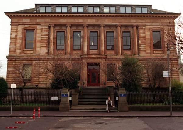 Glasgow Academy where a Master has been suspended. Picture: TSPL