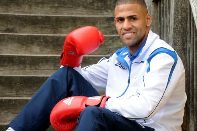 Edinburgh boxer Lewis Benson aims to make the most of the Commonwealth Games. Picture: Lisa Ferguson