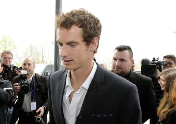 Andy Murray will join other tennis stars for charity fundraising events in memory of Ms Baltacha. Picture: TSPL