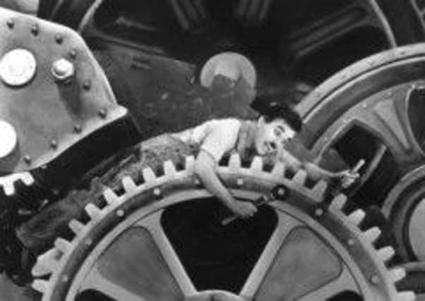 Charlie Chaplins 1936 classic movie Modern Times. Picture: Getty