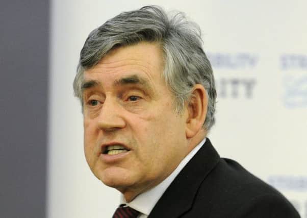Former Prime Minister Gordon Brown. Picture: JP