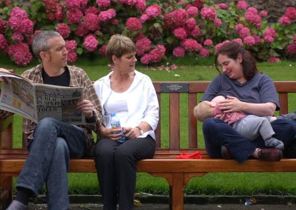 Breastfeeding in public still invokes a negative public reaction. Picture: TSPL
