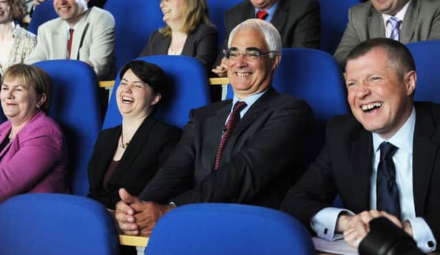 Alistair Darling at the launch of the Better Together campaign. Picture: TSPL