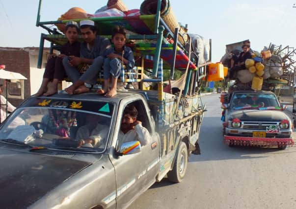 Tens of thousands of Pakistanis are fleeing military operations. Picture: Getty