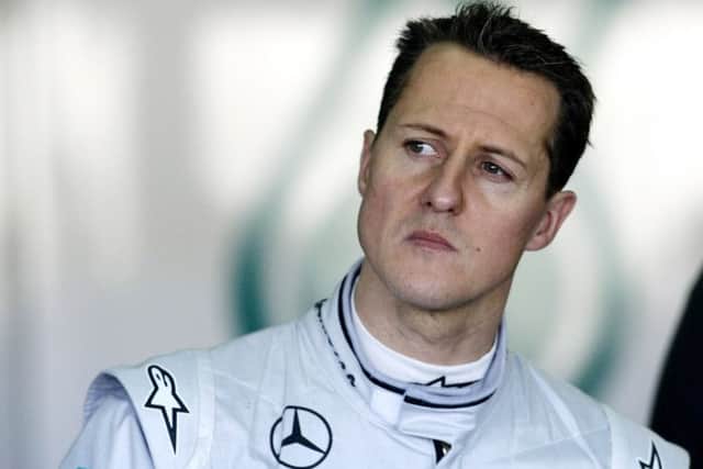 Michael Schumacher, pictured in 2010. The German has left hospital in Grenoble and is no longer in a coma. Picture: AFP