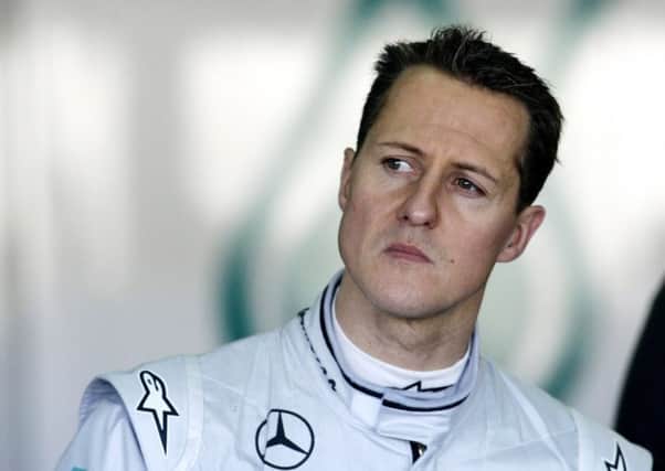 Michael Schumacher, pictured in 2010. The German has left hospital in Grenoble and is no longer in a coma. Picture: AFP