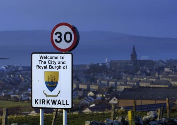 Alex Salmond announced the proposals in Kirkwall today. Picture: TSPL