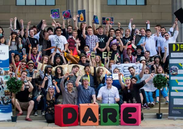 Abertay University Dare to Be Digital 2014 launch. Picture: Frazer Band