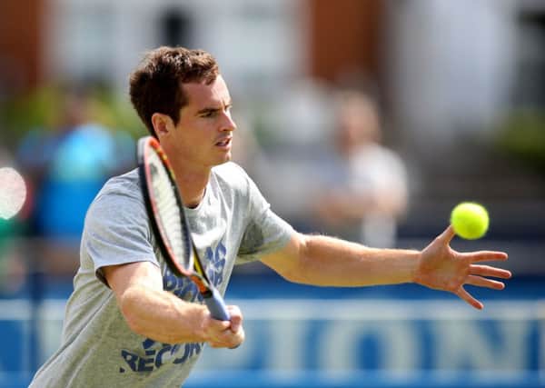 Andy Murray has signed a three-year sponsorship deal with Standard Life. Picture: PA
