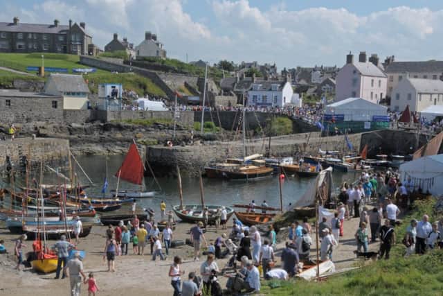 Portsoy,  Aberdeenshire, setting for the Traditional boat festival. Picture: contributed
