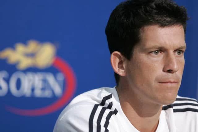 Tim Henman was due to play at the tournament. Picture: AP