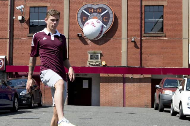 Sam Nicholson is highly thought of by Hearts director of football Craig Levein. Picture: Craig Williamson/SNS