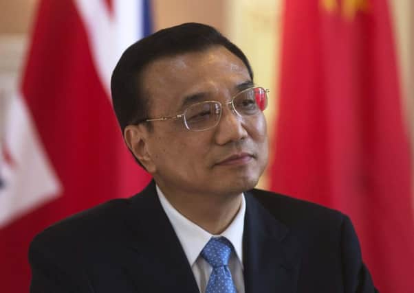 Chinese Premier Li Keqiang. Picture: PA