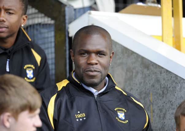 Christian Nade has agreed terms with Raith Rovers. Picture: Greg Macvean