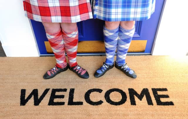 Scotland is welcoming the world in 2014. Picture: Jane Barlow