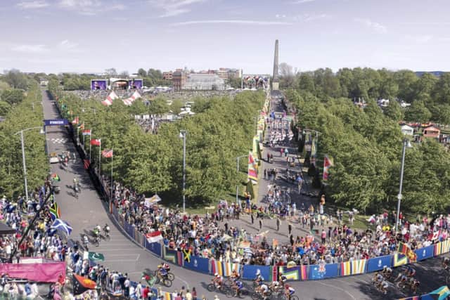 An artist's impression of what the Commonwealth Games' 'Festival 2014' may look like. Picture: Contributed
