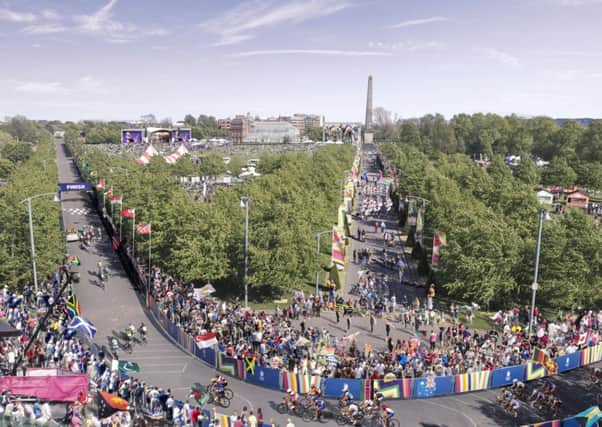 An artist's impression of what the Commonwealth Games' 'Festival 2014' may look like. Picture: Contributed