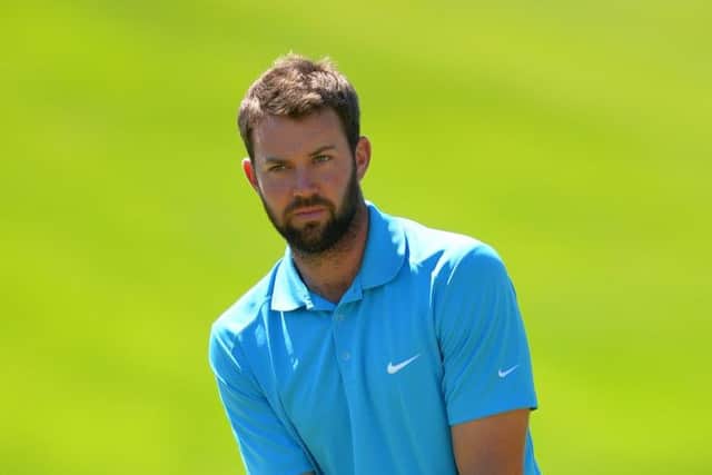 Scott Jamieson of Scotland on the practice putting area ahead of the Irish Open at Fota Island resort in Cork. Picture: Getty Images