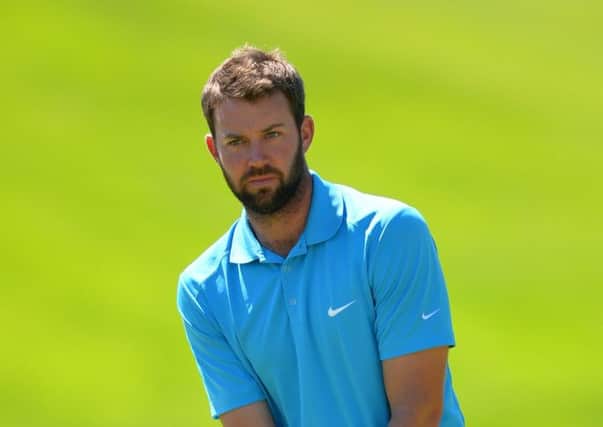 Scott Jamieson of Scotland on the practice putting area ahead of the Irish Open at Fota Island resort in Cork. Picture: Getty Images