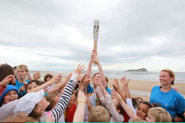 The Queens Baton Relay returned to Scotland last weekend. Picture: Getty