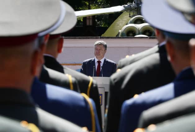Ukrainian President Petro Poroshenko. Picture: Reuters