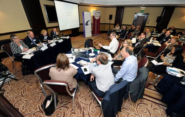 Delegates at The Scotsman Conferences and Turcan Connell event at the Hilton Grosvenor in Edinburgh. Picture: Lisa Ferguson