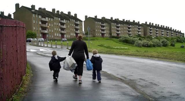 The report shows the proportion of families existing below societys minimum standard of living has increased. Picture: Robert Perry