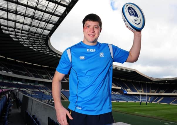 Grant Gilchrist will captain Scotland against Argentina on Friday. Picture: Ian Rutherford