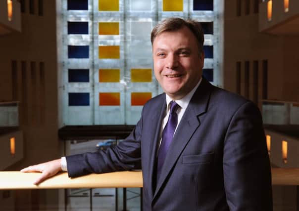 Ed Balls has suggested he would quit as Chancellor if a Labour government struck a deal with an independent Scotland over a currency union. Picture: Ian Rutherford