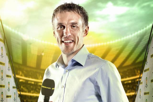 Phil Nevilles contribution to the England v Italy commentary sparked hundreds of complaints. Picture: BBC