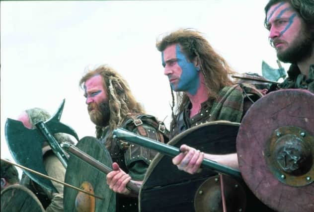 Mel Gibson, pictured in Braveheart. Picture: Complimentary