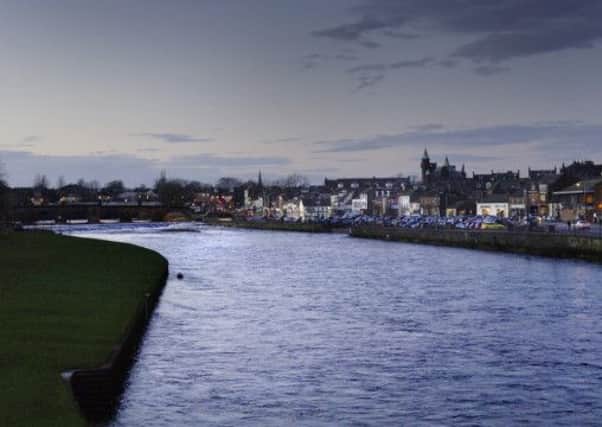 The teenager is believed to have gotten into difficulties after swimming in the River Nith. Picture: Neil Hanna