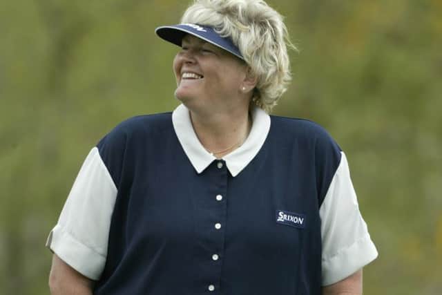 Early honour: Laura Davies.  Picture: Getty