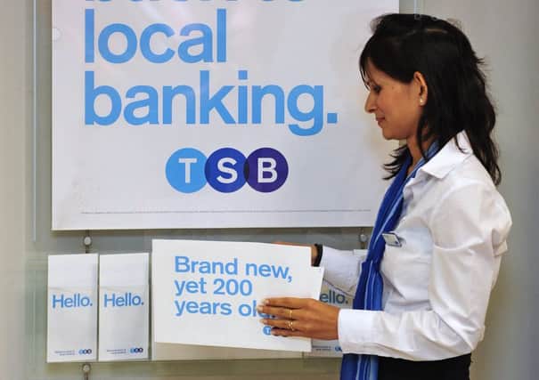 TSB, an old name but seen as a newly fledged challenger bank. Picture: Getty Images