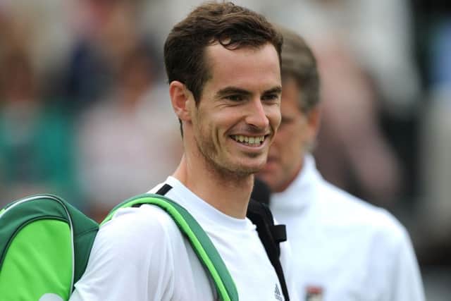 Andy Murray boosted his Wimbledon preparations with a straightsets win over Tommy Robredo. Picture: PA
