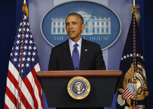 President Barack Obama spoke about the deteriorating situation in Iraq. Picture: Getty