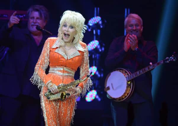 Dolly was in full, inimitable Dolly mode, the stories sad, the voice sublime,. Picture: Getty