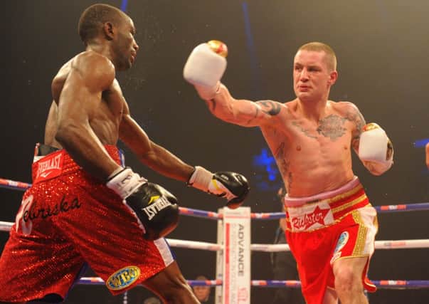 Ricky Burns is gearing up for a comeback after losing his world WBO lightweight crown. Picture: JP