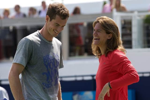 Winner by smiles: Amelie Mauresmo hopes to guide Andy Murray to a second Wimbledon title. Picture: Getty