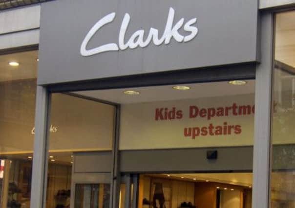 Clarks came under fire from their latest ads. Pictures: Contributed
