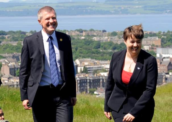 Willie Rennie and Ruth Davidson are both critical of creating jobs to implement independence strategy. Picture: JP