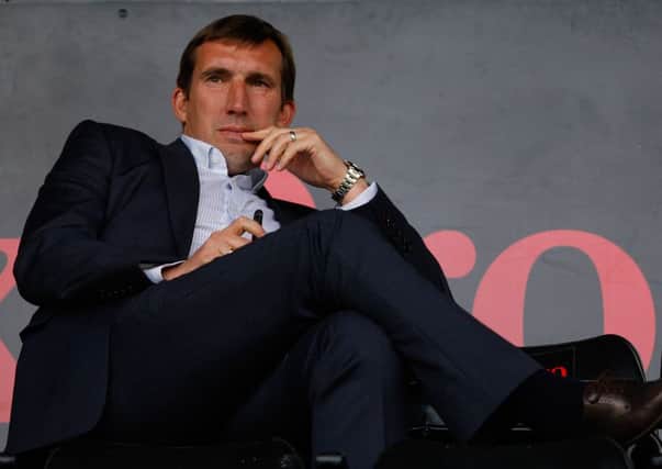 Former Everton player Alan Stubbs is expected to be named as the new Hibs manager. Picture: Getty